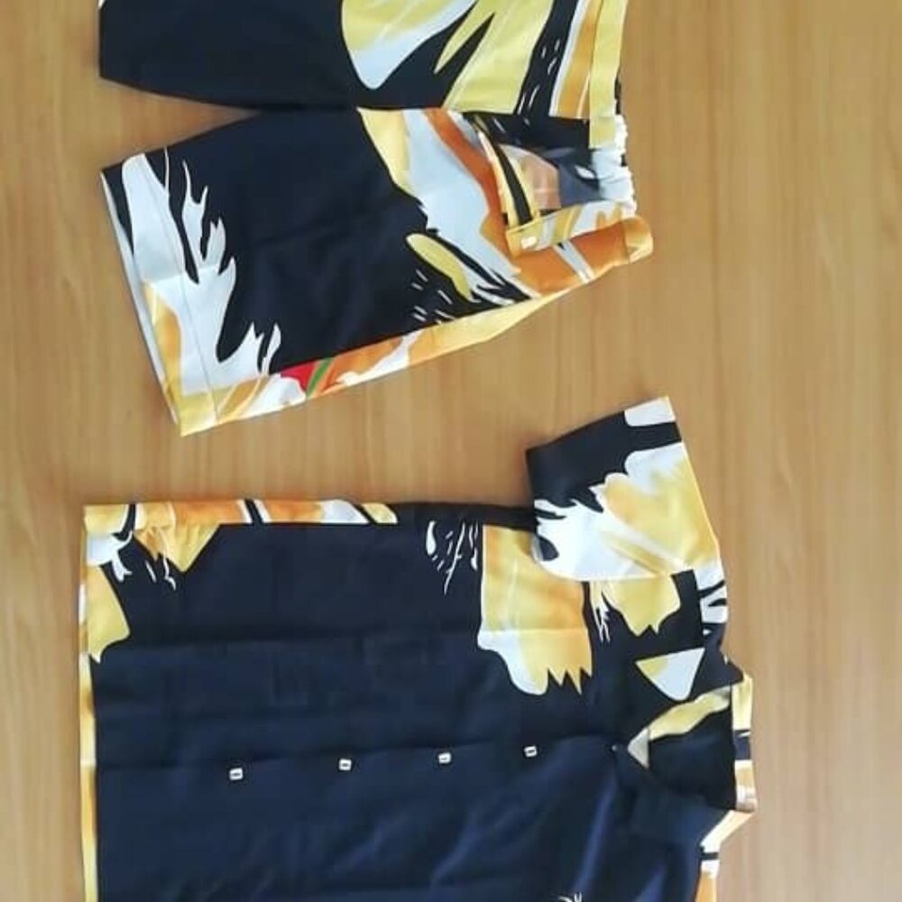 Men's casual pool/ beach lounge 2 set- with side pockets - Picture 10 of 12